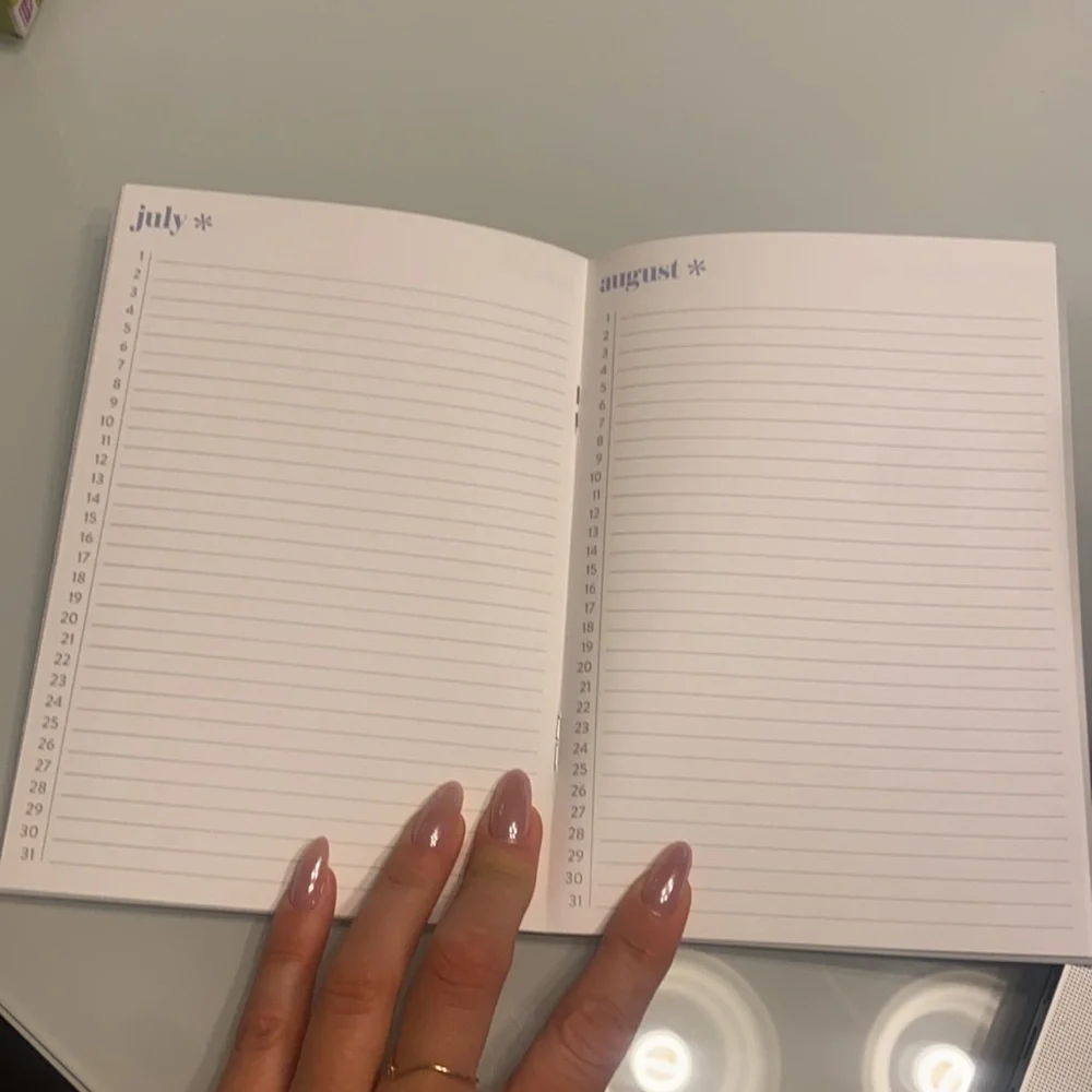 Erin Condren Calendar Booklet